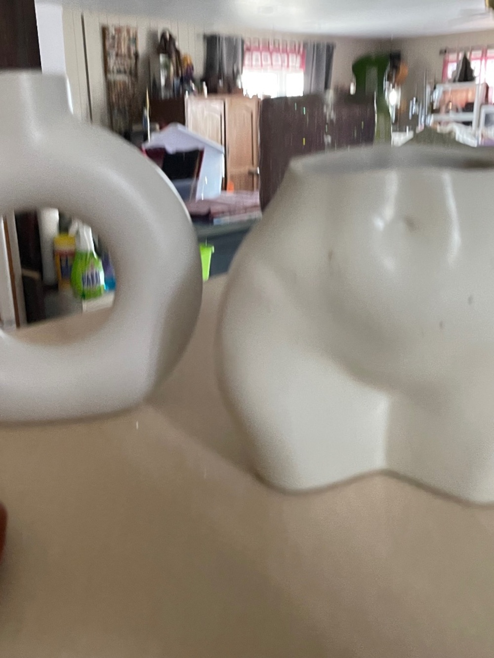 White vases/decor - Picture 2 of 5